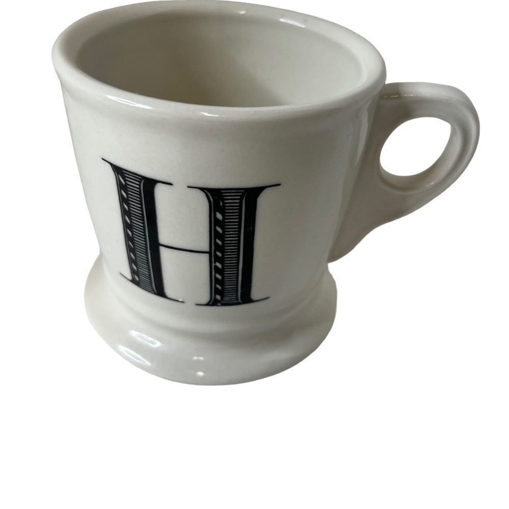 Anthropologie Letter H Mug Cup